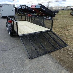 Premier 6.4 x 16 Landscape Utility Trailer, 7000 lbs GVWR
