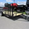 Premier 7 x 18 Landscape Utility Trailer (PET-LSC-0073), 7000 lbs GVWR