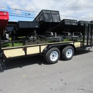 Premier 7 x 18 Landscape Utility Trailer (PET-LSC-0073), 7000 lbs GVWR