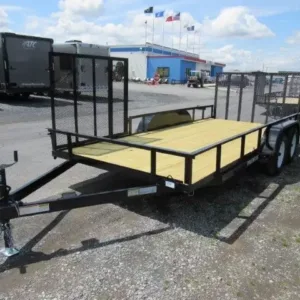 Premier 7 x 16 Landscape Utility Trailer (PET-LSC-0076), 7000 lbs GVWR