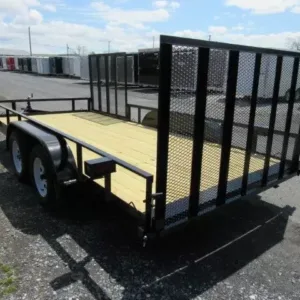 Premier 7 x 16 Landscape Utility Trailer (PET-LSC-0076), 7000 lbs GVWR