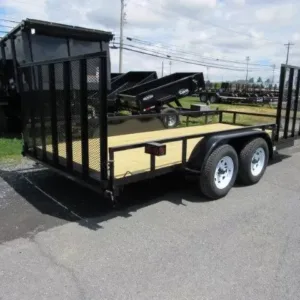 Premier 7 x 16 Landscape Utility Trailer (PET-LSC-0076), 7000 lbs GVWR