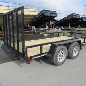 Cam Superline 7 x 14 Landscape Utility Trailer (PET-LSC-0077), 7000 lbs GVWR