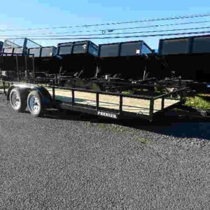 Premier 6.4 x 20 Landscape Utility Trailer, 7000 lbs GVWR