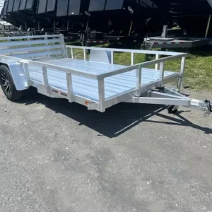 Sport Haven 7x12 Aluminum Landscape Utility Trailer, 2990 lbs GVWR