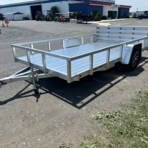 Sport Haven 7x12 Aluminum Landscape Utility Trailer, 2990 lbs GVWR