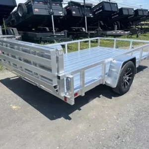 Sport Haven 7x12 Aluminum Landscape Utility Trailer, 2990 lbs GVWR