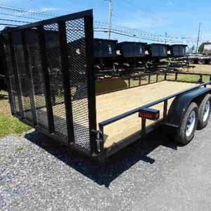 Premier 6.4 x 18 Landscape Utility Trailer, 7000 lbs GVWR