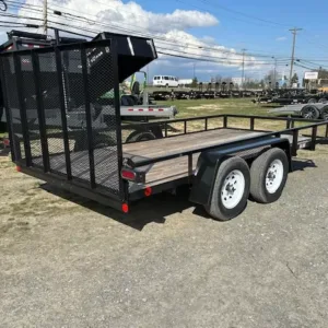 Car Mate 6 x 14 Landscape Utility Trailer, 7000 lbs GVWR