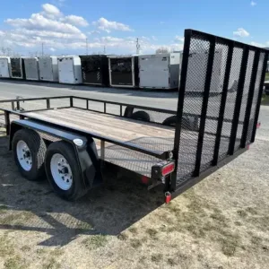 Car Mate 6 x 14 Landscape Utility Trailer, 7000 lbs GVWR