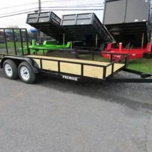 Premier 6.4 x 16 Landscape Utility Trailer (PET-LSC-0084), 7000 lbs GVWR