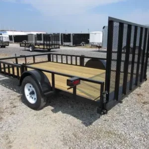 Premier 7 x 12 Landscape Utility Trailer (PET-LSC-0088), 2995 lbs GVWR
