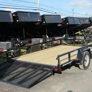Cam Superline 7 x 12 Landscape Utility Trailer, 2990 lbs GVWR