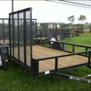 Carry On 6.4 x 12 Landscape Utility Trailer (PET-LSC-0095), 2990 lbs GVWR