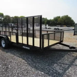 Premier 7 x 18 Landscape Utility Trailer (PET-LSC-0100), 7000 lbs GVWR