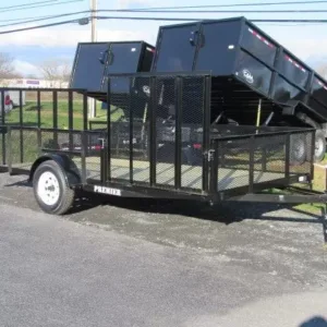 Premier 7 x 14 Landscape Utility Trailer (PET-LSC-0103), 2995 lbs GVWR