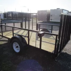 Premier 7 x 12 Landscape Utility Trailer (PET-LSC-0106), 2995 lbs GVWR