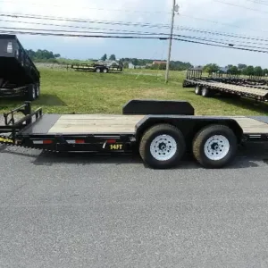 Big Tex 7 x 18 Full Tilt Equipment Trailer Removable Fenders