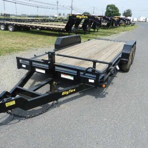 Big Tex 7 x 18 Full Tilt Equipment Trailer Removable Fenders