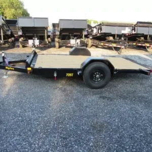Big Tex 7 x 13 Equipment Trailer Single Axle Tilt Deck