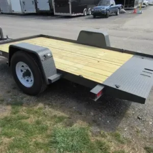Premier 6 x 12 Equipment Trailer Single Axle Tilt Deck