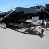 CAM Superline 8 x 24 Equipment Trailer Powered Full Tilt, 15400 lbs GVWR