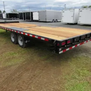 BWise 8 x 24 Deckover Power Tilt 8K Torsion Axles