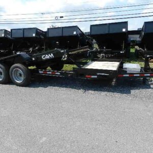 CAM Superline 7 x 19 Equipment Trailer Split Tilt