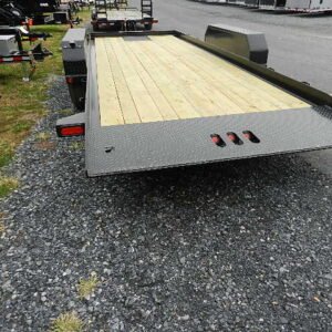 CAM Superline 7 x 20 Equipment Trailer Powered Tilt Deck