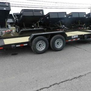 CAM Superline 7 x 20 Equipment Trailer Split Tilt