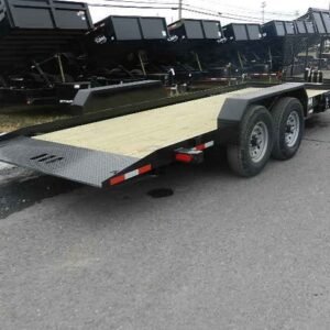 CAM Superline 7 x 20 Equipment Trailer Split Tilt