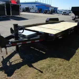 CAM Superline 7 x 21 Low Profile Equipment Trailer Split Tilt