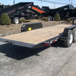 Big Tex 7 x 22 Equipment Trailer Split Tilt Deck