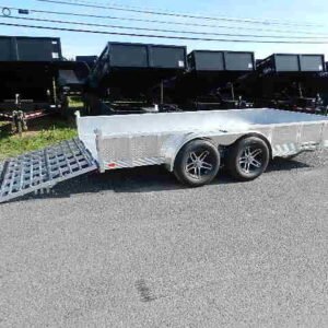 Sport Haven 7x14 Aluminum Utility Trailer Deluxe Package, 7000 lbs GVWR