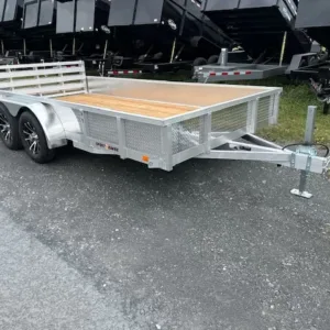 Sport Haven 7x14 Aluminum Utility Trailer, 7000 lbs GVWR