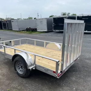 Sport Haven 5x10 Aluminum Utility Trailer, 2990 lbs GVWR