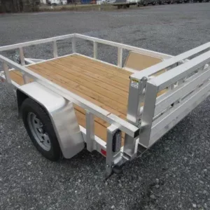 Sport Haven 5x8 Aluminum Utility Trailer, 2990 lbs GVWR
