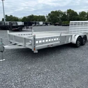 Sport Haven 7x20 Aluminum Utility Trailer, 7000 lbs GVWR