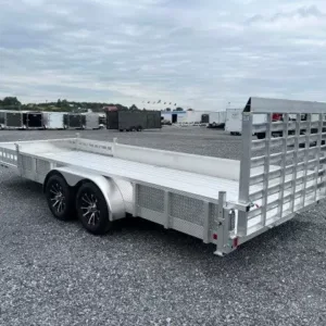 Sport Haven 7x20 Aluminum Utility Trailer, 7000 lbs GVWR
