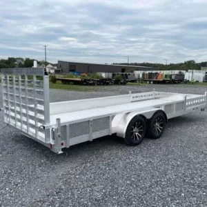 Sport Haven 7x20 Aluminum Utility Trailer, 7000 lbs GVWR