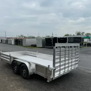 Sport Haven 7x16 Aluminum Utility Trailer, 7000 lbs GVWR