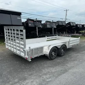 Sport Haven 7x16 Aluminum Utility Trailer, 7000 lbs GVWR