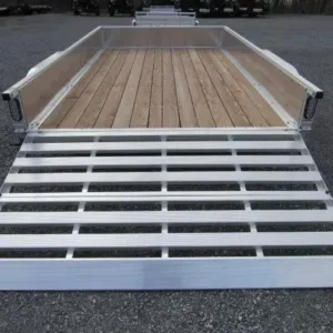 Sport Haven 7x12 Aluminum Utility Trailer, 7000 lbs GVWR
