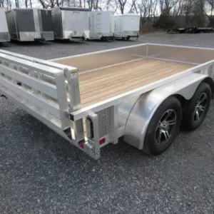 Sport Haven 7x12 Aluminum Utility Trailer, 7000 lbs GVWR