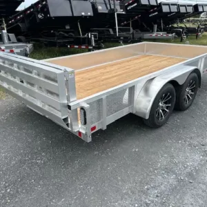 Sport Haven 7x14 Aluminum Utility Trailer (PET-UTL-0015), 7000 lbs GVWR