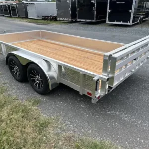 Sport Haven 7x14 Aluminum Utility Trailer (PET-UTL-0015), 7000 lbs GVWR