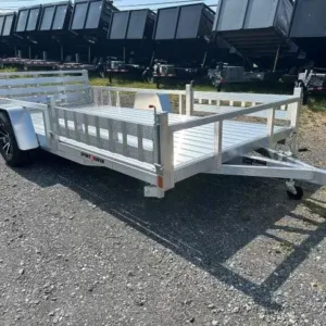 Sport Haven 7x14 Aluminum Utility Trailer (PET-UTL-0017), 2990 lbs GVWR