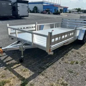 Sport Haven 7x14 Aluminum Utility Trailer (PET-UTL-0017), 2990 lbs GVWR