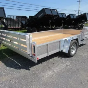 Sport Haven 7x14 Aluminum Utility Trailer (PET-UTL-0018), 2990 lbs GVWR