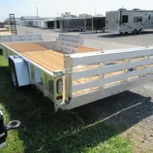 Sport Haven 7x14 Aluminum Utility Trailer (PET-UTL-0018), 2990 lbs GVWR